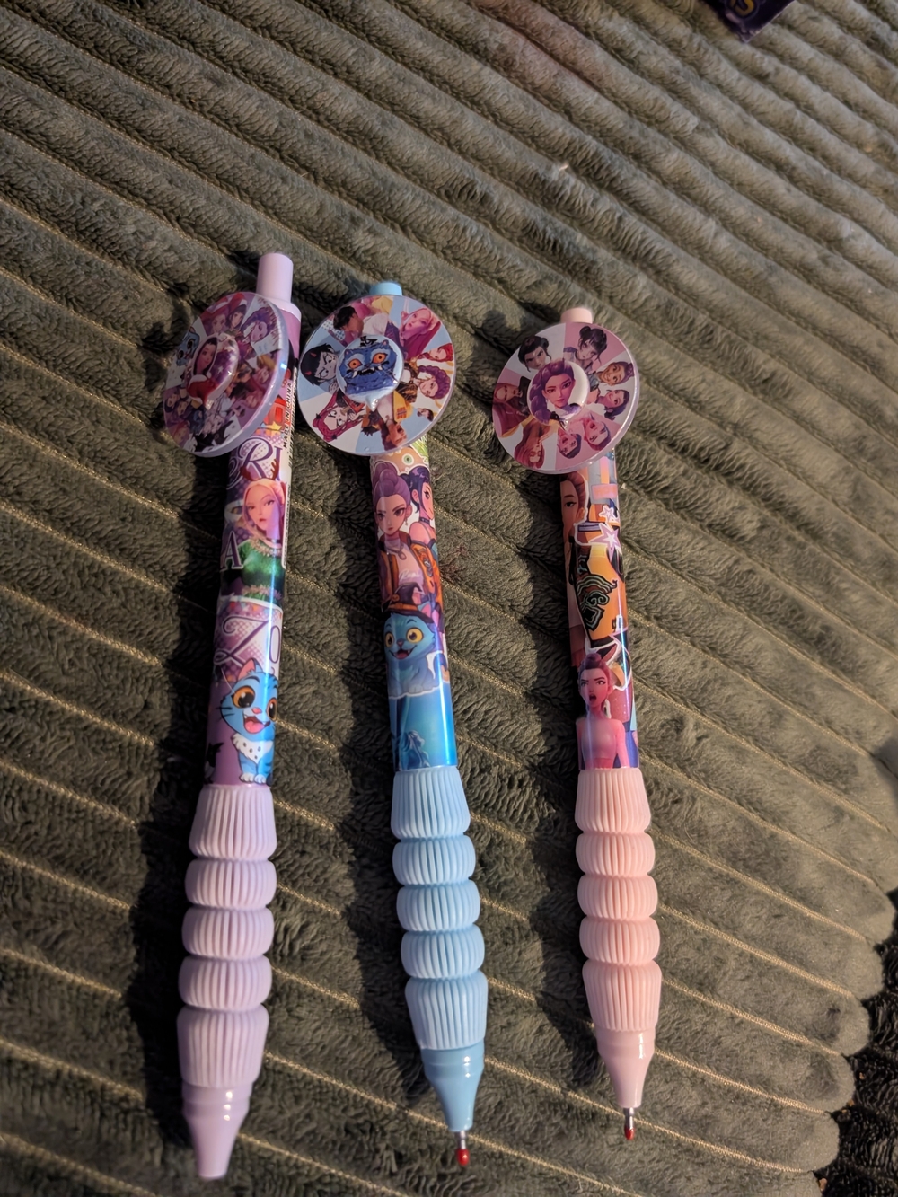 3 New K-pop Demon Hunters Spinner Pens